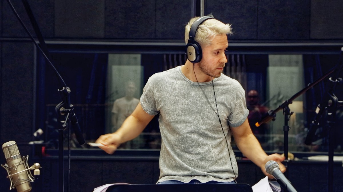 Evan Monheit conducting a scoring session